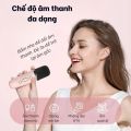 Loa hát karaoke bluetooth mini k12 tặng kèm 2 mic hát, có thể thay đổi giọng dễ dàng sử dụng nhiều màu lựa chọn. 