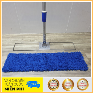 Cây lau nhà công nghiệp san hô 60cm siêu sạch lau nhanh diện tích sàn rộng có khoá tăng đưa độ dài lau trường học nhà xuởng bệnh viện...
