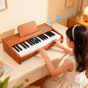 PENGY 25/37 Keys Childrens Piano 22mm Standard Keyboard Touch Sensitive Musical Instrument Toy Birthday Gift Professional Electronic Piano Keyboard Beginners