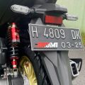 ARM Emblem Motor Logo ARM dan ARUMI Akrilik Timbul 3D. 