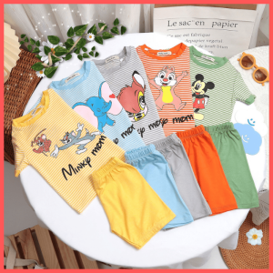 [Nhập RS0822 giảm 30k cho đơn 99k][Minky 1 Mon Loại Dày Mịn Đẹp]Đồ Bộ Bé Trai-Đồ Bộ Bé Gái Thun Lạnh Co Giãn 4 Chiều Mềm Mại Mát Hút Mồ Hôi Tốt.1505