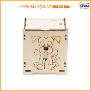 [STEM công nghệ] Thùng Rác Thông Minh Cảm Biến đóng mở nắp tự động. Đồ chơi giáo cụ khoa học công nghệ sáng tạo stemsan