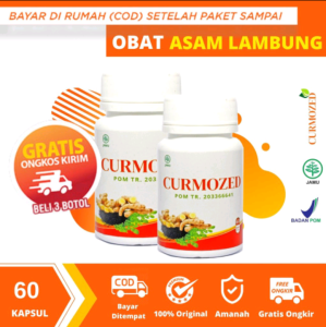 Curmozed 60 Kapsul Bpom Obat Asam Lambung Gerd