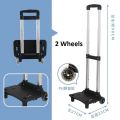 Foldable Trolley With 2/4 Wheels Portable Shopping Trolley Cart (Local SG Stocks). 