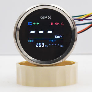 52mm Digital G-PS Speedometer Adjustable TRIP ODO Odometer For Car Motorcycle Boat LCD Display 999 Mph Knots Km/h