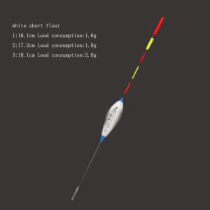 MUQZI High Sensitivity Fish Float Medium Long Float Short Float Bold Tail Fishing Gear Durable Yellow High Sensitivity Crucian Carp Float Fishing Gear