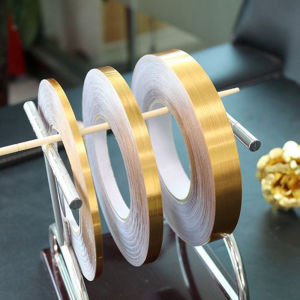 Cuộn chỉ dán viền trang trí nội thất Màu VàngBăng Keo Gạch Sứ Trang Trí