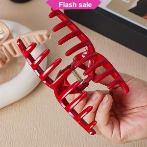 SHENHAO2🎀 Silicone tóc Claw clip cho phụ nữ mềm chống sốc phù hợp cá mập tóc clip cho đi xe đạp ngoài trời thể thao bảo vệ đầu mới