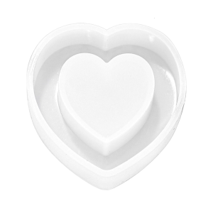 Earrings Molds Making Mold Hollow Heart Shape Pendant Moulds Silicone Texture Present for Art Enthusiasts