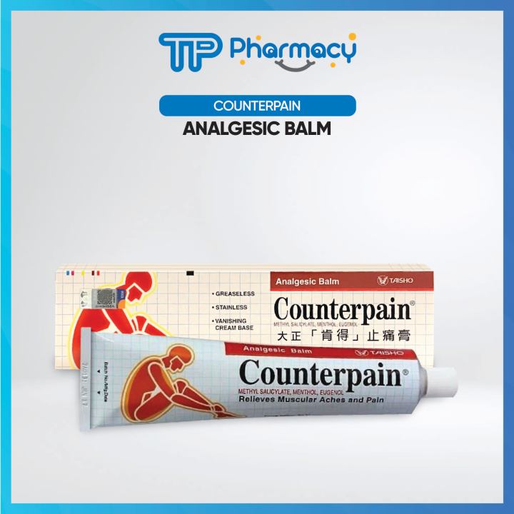 Counterpain Analgesic Balm (30/60/120 Gram) | Lazada