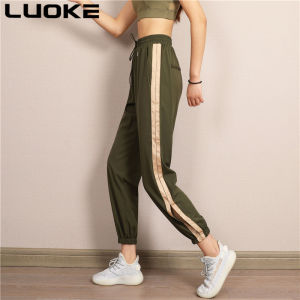 LUOKE Plus Size Pants 4xl 100kg Women Casual Trousers Loose Streetwear Pants High Waist Pockets Jogging Short Pants for Women