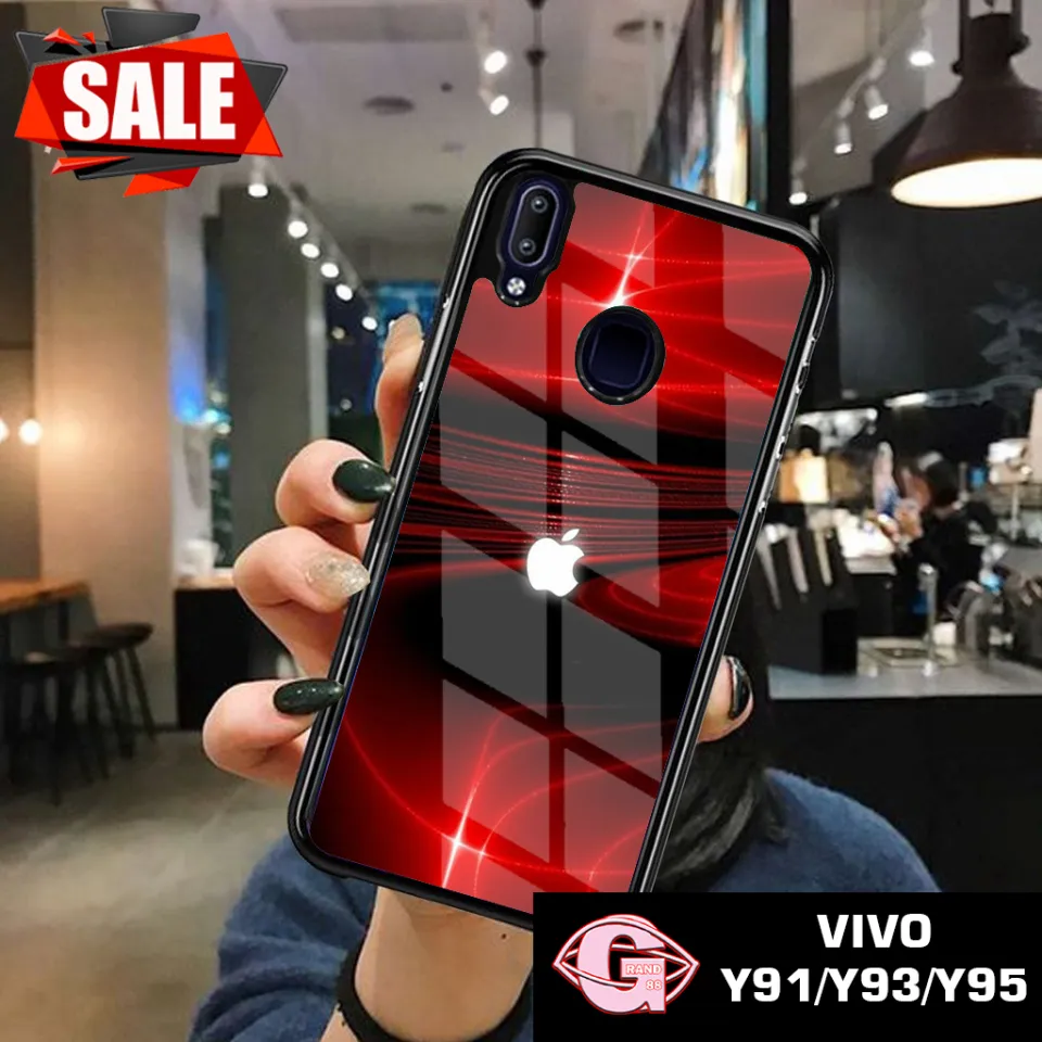 Case Vivo Y91 Casing Vivo Y91 Terbaru GRAND88 Logo Iphone