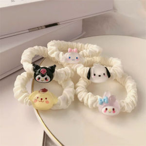 Combo 5 dây cột tóc vải thun co giãn hình con vật đáng yêu giá rẻ CB35