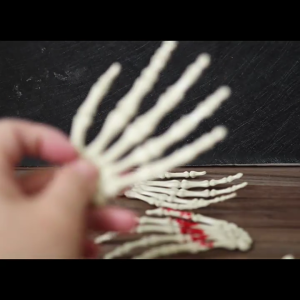 Haunted House Themed Party Decoration Props Halloween Skeleton Hands Spirit Claw Realistic Plastic Skeleton Hands Gifts