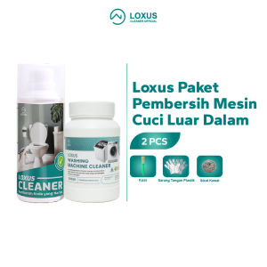 Loxus Paket Pembersih Mesin Cuci Luar Dalam