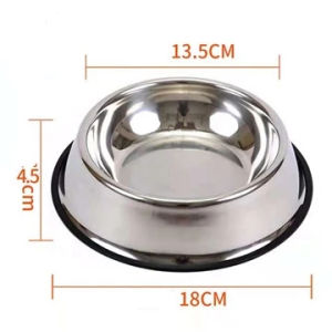 Pet Bowl Dog Bowl Dog Food Bowl Stainless Dog bowl water bowl Cat bowl Durable bowl PAZU