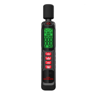 User Friendly Decibel Monitors Meter Lightweight Sound Level Meter with Wide Ranges for Home and Professional Use