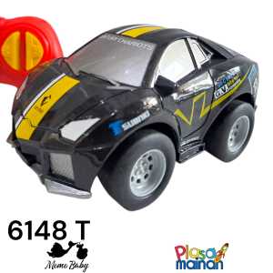Cute Car VW Kodok  Remote Control - Lampu - 4 Channel SNI - kado anak anak