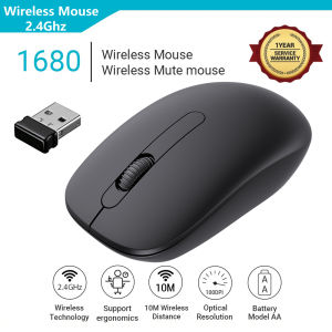 💻2.4G เมาส์ไร้สาย💻เมาส์ไร้สาย Wireless Mouse 2.4GHz + Bluetooth เม้าส์ไร้สาย เมาส์บลูทูธ เมาส์ทำงาน Wireless Mouse for Office Game