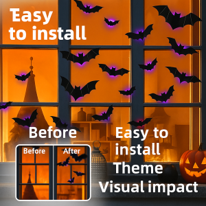 Wall Decoration 3d Stereoscopic Wallpaper Atmosphere Repeat Paste Theme Holiday Easy to Install