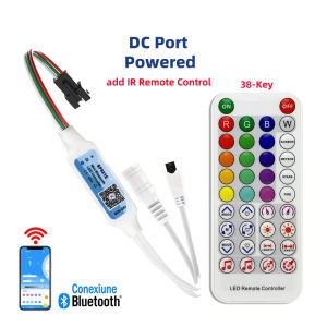 Mini WS2812B WS2811 RGB Controller for Pixels LED Bar Lamp USB WS2812 LED Lights Strips SP621E Music Bluetooth APP DC 5V 12V 24V