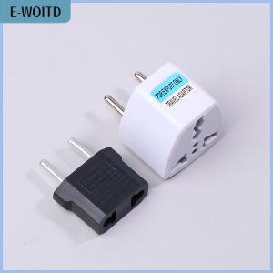 【E-WOITD】 Universal Japan CN US Plug Adapter International AU UK EU To US American Travel Electrical Plug Converter Power Adapter Socket