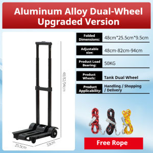 Foldable Trolley Shopping Cart Troli Trolley Bakul Pasar Climb Stairs Aluminum Alloy Rack 手推车