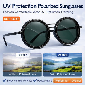 Polarized Sunglasses UV400 Protection 9 Level Manual Dimming Adjustable Lenses Outdoor Sports Driving
