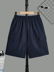 Quần short túi hộp kaki bé trai MẪU6