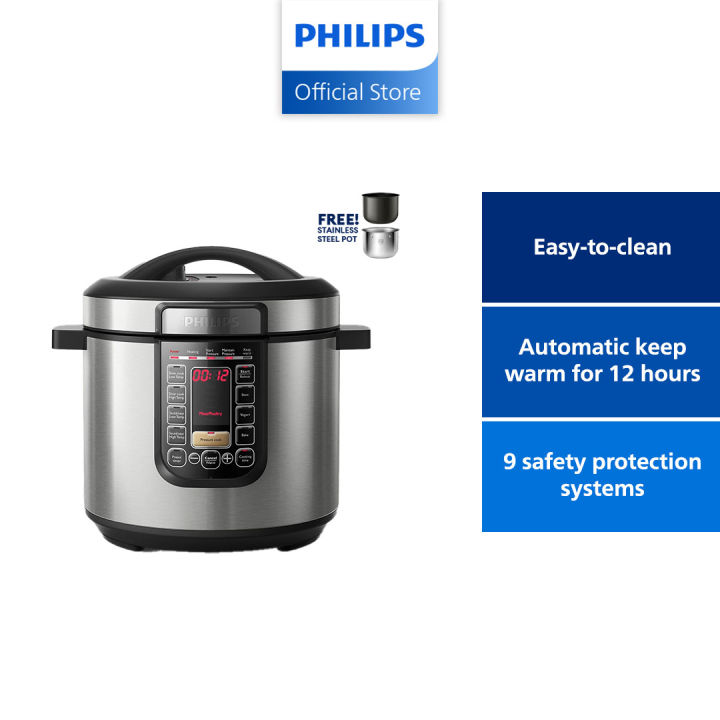 Viva Collection Pressure Cooker Slow Cooker In One PHILIPS Viva
