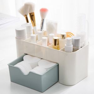 Rak Kosmetik MINI Storage Multifungsi Tempat Make up Laci Perhiasan Makeup Kotak Cosmetic Meja