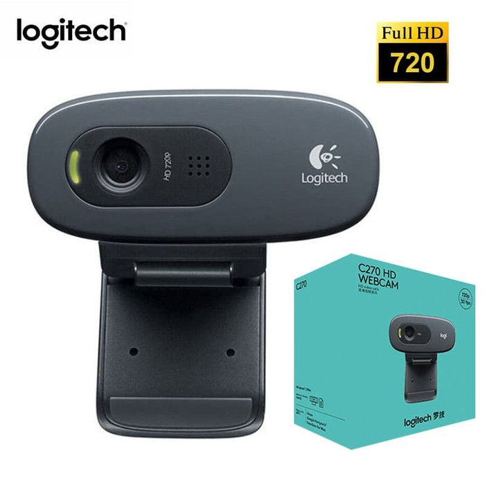Webcam Logitech C270 HD Logitech Web cam C 270 HD Original C 270