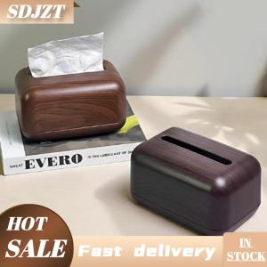 SDJZT Mới Trung Quốc-Phong cách đơn giản óc chó màu mô hộp hộ gia đình rắn GỖ PHÒNG KHÁCH lưu trữ carton bằng gỗ mô hộp lưu trữ