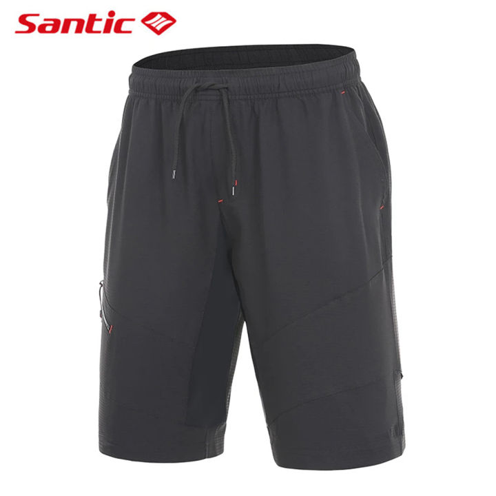 Santic Men Cycling Shorts Quick Dry Breathable Sports Casual