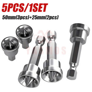 5/10/15PCS Magnetic Positioning Screwdriver Bits Set Woodworking Screw Hex Shank Positioning Bit