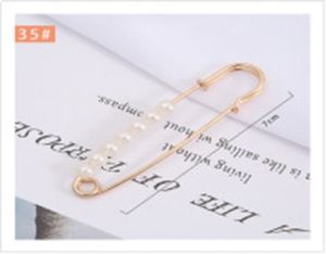 Dabaobao Woman Waist Adjustment Brooch Reduce Waist Size Women New Jeans Pearl Buckle Needle Pin Pinggang Perempuan