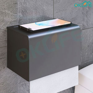 [OKLIFE. SG]Bathroom Storage Folding Towel Rack Bathroom Accessories/Black Toilet Rack