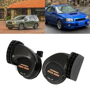12V 10dB Super Loud Snail Air Horn Motorbike Car Truck Train Electric Snail Air Horn for Most Model Car