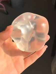 Squishy Stress Ball Coconut Oil Shape Slow Rising Soft Tpr Fidget Toy Hand Grip Sensory