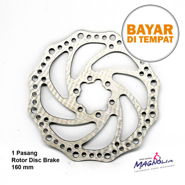 Piringan Rem Cakram Sepeda MTB Lipat Disc Brake Rotor 160MM