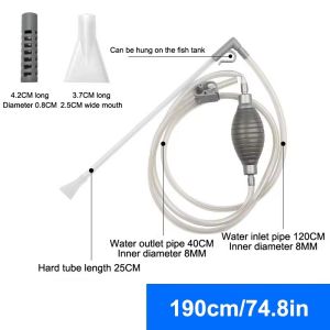 Aquarium Siphon Water Changer Cleaner Siphon pump For Fish Tank Water Change Fish Tank Cleaner