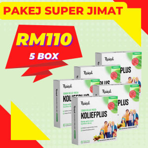 Raed KoliefPlus  MDA Approved  Cough Relief Patch 6 patches per box  Batuk Kahak  Kanak-kanakMild and effective