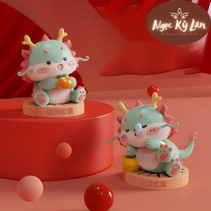 Rồng Pokemon trưng may mắn - Trang trí xe hơi bàn làm việc