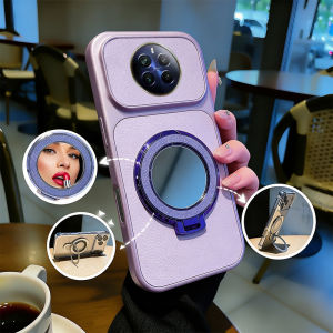 Feadship Case for realme 11 pro plus 5g 11 pro 5g phone casing Softcase Silicone shockproof Cover new design aesthetic cute Makeup mirror with holder for girls KNHZJ1