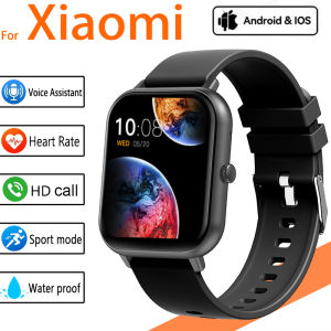 2025 New Smart Watch Men Bluetooth Call Fitness Tracker Heart Rate IP68 Waterproof Smart Watch Men Women IOS Android
