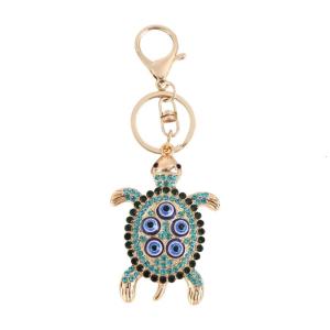Mystic Turtles Keychain Protective Amulet Resilient Alloy Spiritual Keeper Gift Compact Travel Accessory