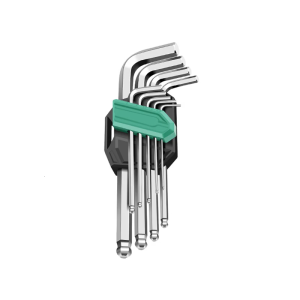AntiCorrosion Hexagon Hex Key Set of 9Piece High Torques Design For Outdoor Assembly And Furniture Fixing
