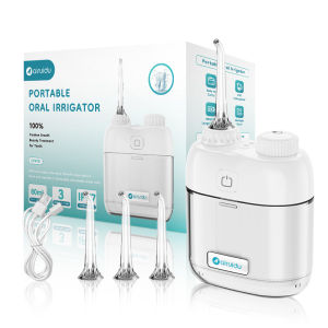Dr.isla CF410 Oral Irrigator Multimodal - Water Flosser Portabel Tiga Mode dengan 4 Nozel & Magnetis