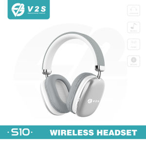 V2S S10 Bluetooth Headphone Wireless Headset With Microphone HiFi Stereo Headphone For Computer Laptop & Mobile