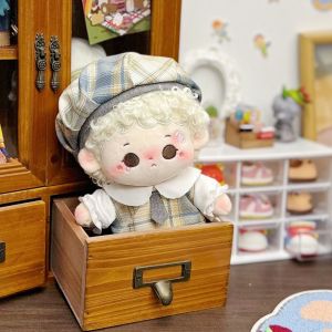 DOWNA Đẹp Quần áo búp bê cotton 20cm Tiện lợi Chất lượng cao Quà tặng đồ chơi bé gái Hợp thời trang Dễ thương Trang Phục Búp Bê